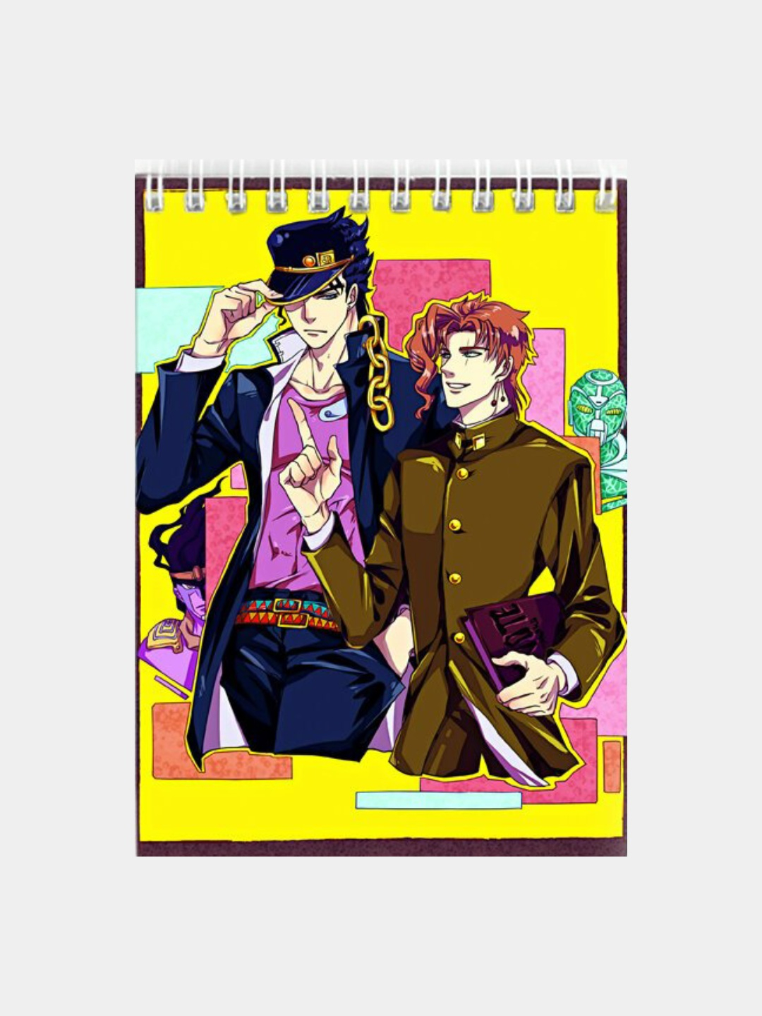 Блокнот аниме JoJo Bizarre Adventure (ДжоДжо) купить по цене 135.95 ₽ в  интернет-магазине Магнит Маркет