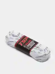Белый шнурки хоккейные с пропиткой TSP WAXED HOCKEY LACES