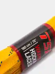 Желтый шнурки хоккейные с пропиткой TSP WAXED HOCKEY LACES