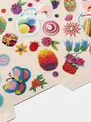Набор 3D-лепка Фишер Прайс "Пушистые картинки. Лесные друзья" Origami