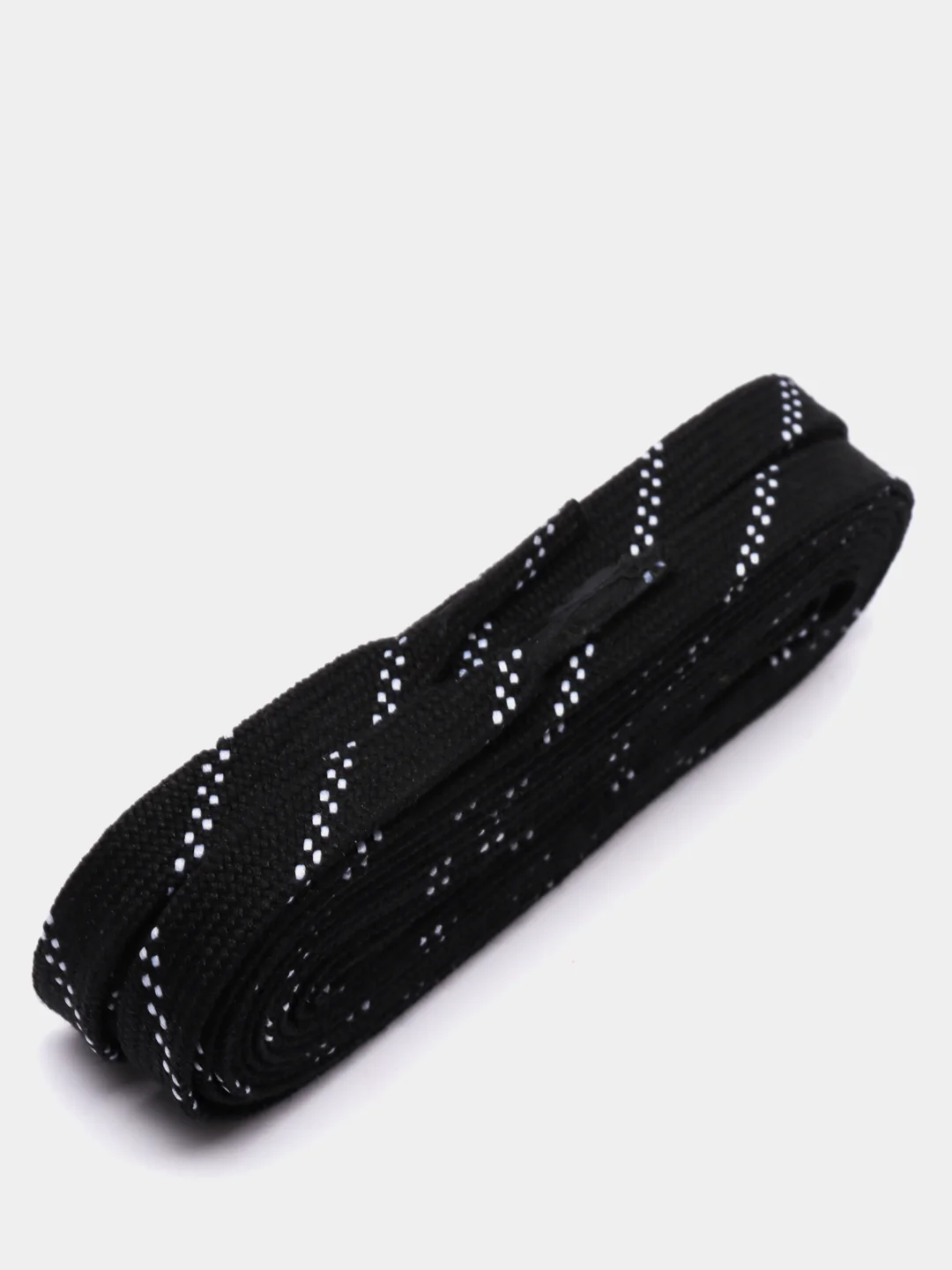 Черный шнурки хоккейные с пропиткой TSP WAXED HOCKEY LACES