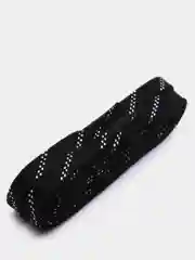 Черный шнурки хоккейные с пропиткой TSP WAXED HOCKEY LACES