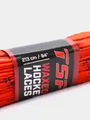 Оранжевый шнурки хоккейные с пропиткой TSP WAXED HOCKEY LACES