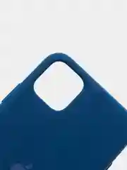 Синий силиконовый чехол для Айфон 6/6s, 7/8, 7+/8+, X/Xs, Xr, 11, 11Pro, 11ProMax