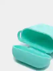 Бирюзовый чехол для беспроводных наушников - бокса Airpods