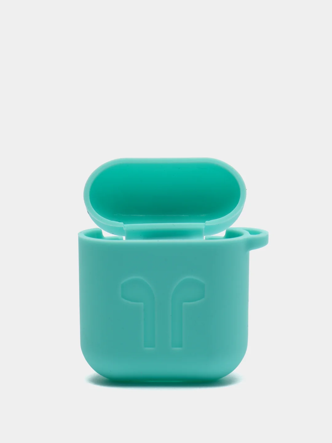 Бирюзовый чехол для беспроводных наушников - бокса Airpods