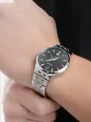 Черный мужские часы наручные кварцевые SKMEI 9071