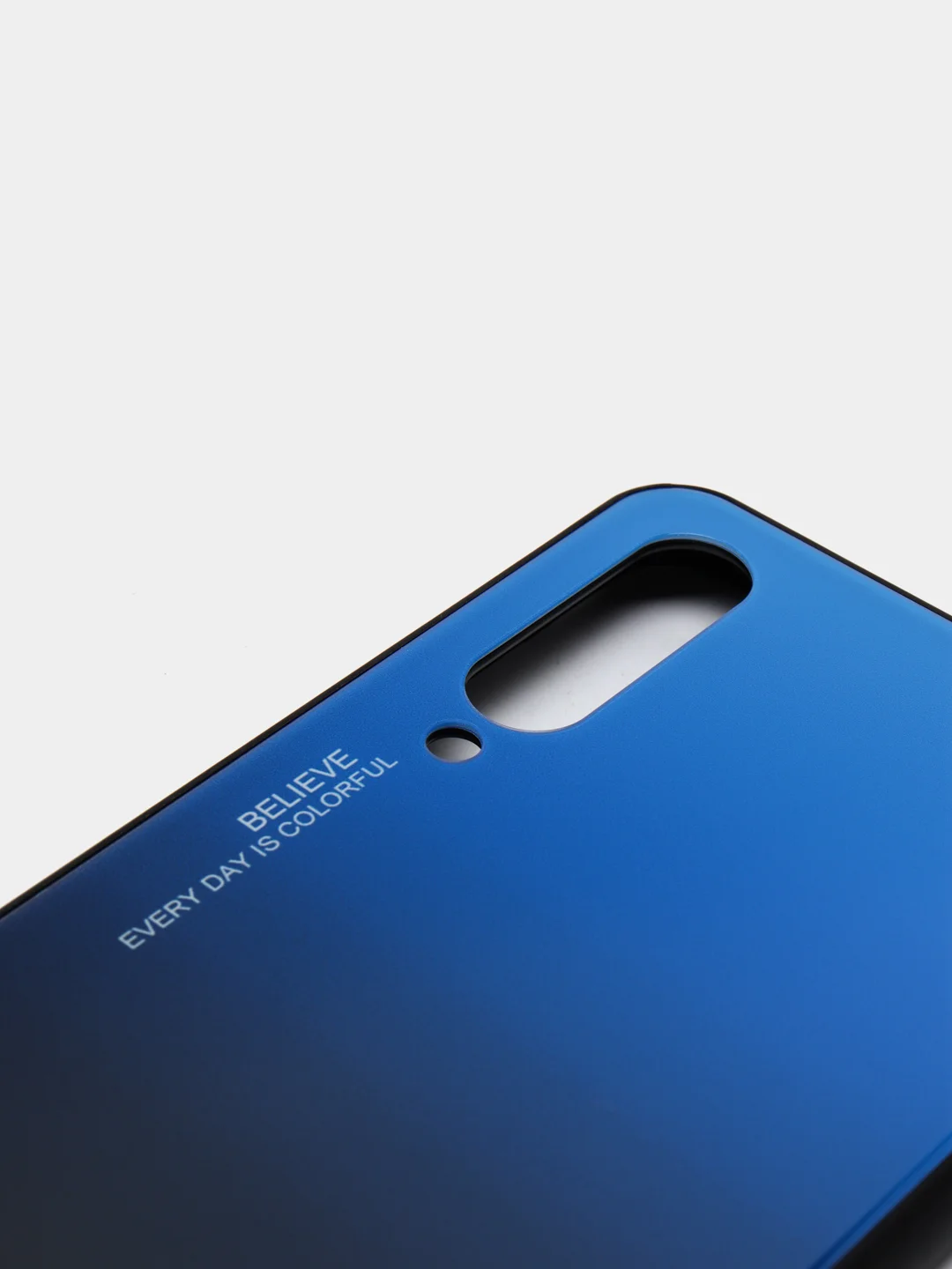 Синий градиентный чехол из закалённого стекла для Xiaomi Redmi 7A,8A,6A,8,Note 8,7,8T,10,K20,9T