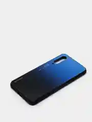 Синий градиентный чехол из закалённого стекла для Xiaomi Redmi 7A,8A,6A,8,Note 8,7,8T,10,K20,9T