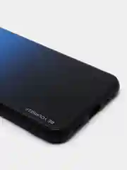 Синий градиентный чехол из закалённого стекла для Xiaomi Redmi 7A,8A,6A,8,Note 8,7,8T,10,K20,9T