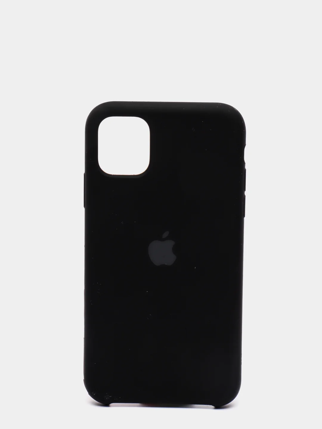Черный силиконовый чехол для Айфон 6/6s, 7/8, 7+/8+, X/Xs, Xr, 11, 11Pro, 11ProMax