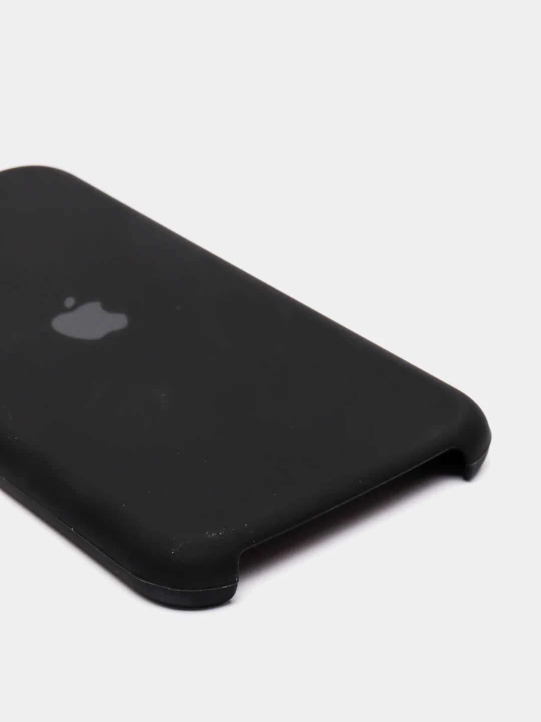 Черный силиконовый чехол для Айфон 6/6s, 7/8, 7+/8+, X/Xs, Xr, 11, 11Pro, 11ProMax