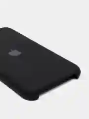 Черный силиконовый чехол для Айфон 6/6s, 7/8, 7+/8+, X/Xs, Xr, 11, 11Pro, 11ProMax