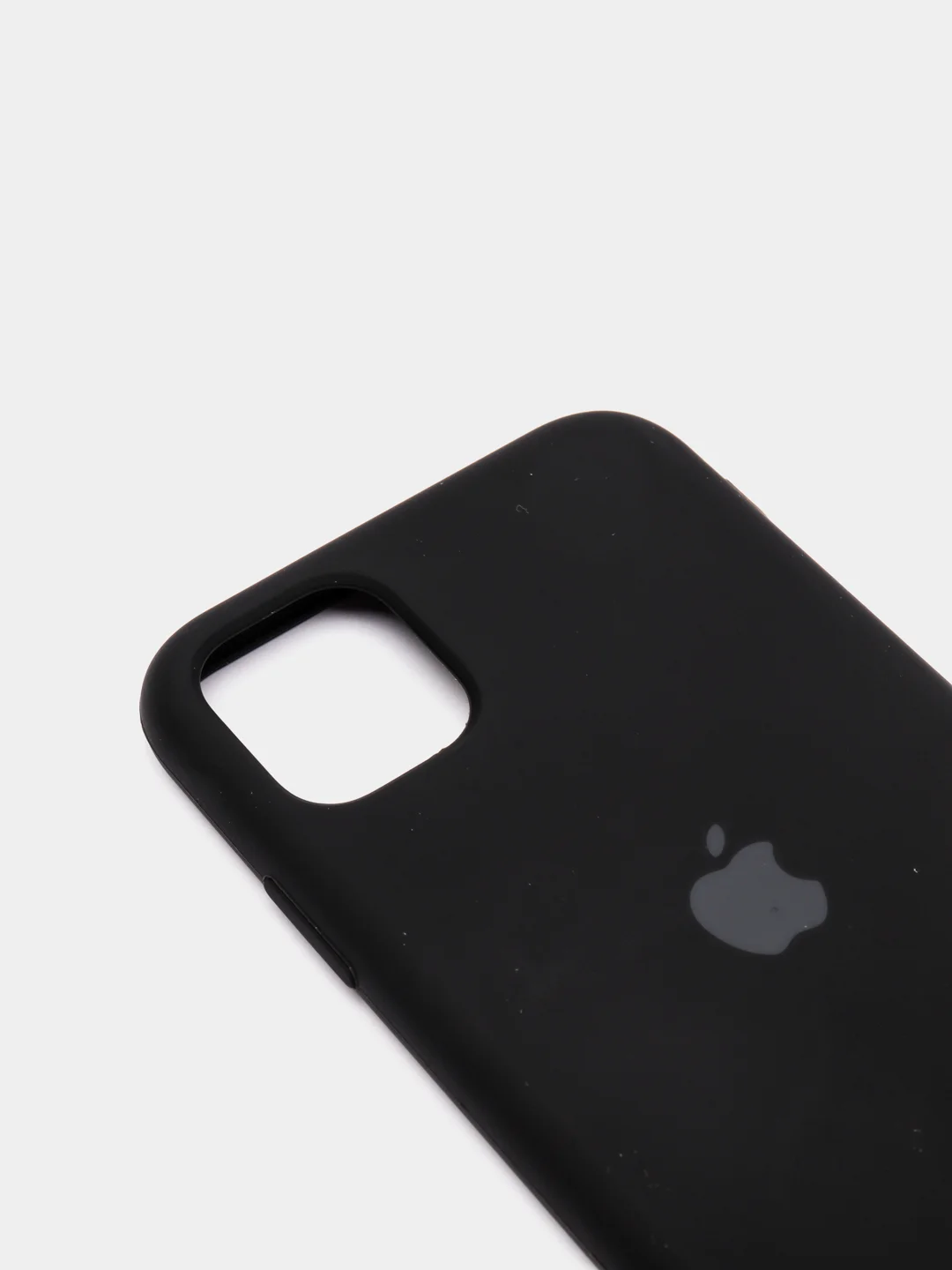 Черный силиконовый чехол для Айфон 6/6s, 7/8, 7+/8+, X/Xs, Xr, 11, 11Pro, 11ProMax
