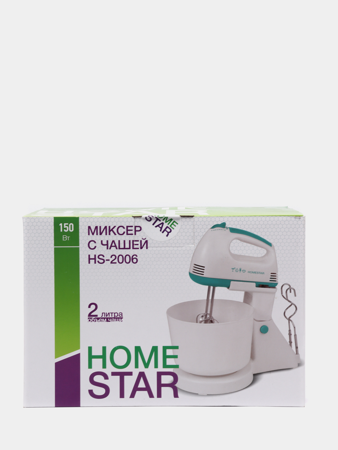 Миксер Homestar HS-2006 с чашей купить по цене 1650 ₽ в интернет-магазине  Магнит Маркет