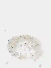 Белый бисер стеклянный 10 гр