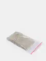 Белый бисер стеклянный 10 гр