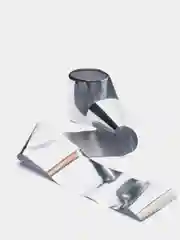Фольга для дизайна ногтей Серебро