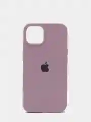 Сиреневый чехол Silicone Case для iPhone 13 с закрытым низом