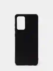 Черный чехол Samsung Galaxy A52 силиконовый матовый, цветной