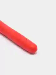 Крючок для вязания с силиконовой ручкой, диаметр 4,5 мм, 14 см, красный