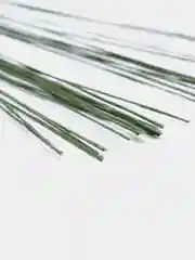 Проволока для творчества "Florico", 0.55 мм, 30 шт, 40 см, в бумажной оплётке, зелёный
