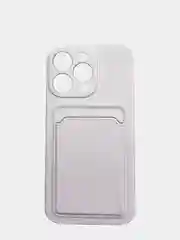 Белый wallet Чехол с карманом для карт iPhone 6 6s, 7 8 Plus, X XR XS Max, 11 12 13 Mini Pro Max