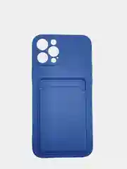 Синий wallet Чехол с карманом для карт iPhone 6 6s, 7 8 Plus, X XR XS Max, 11 12 13 Mini Pro Max