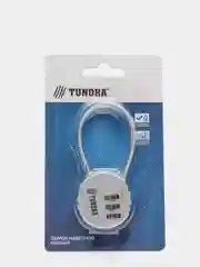 Замок навесной кодовый Тундра ZK005, серебряный (vvv)
