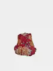 Бордовый шарф
