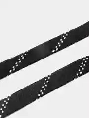 Черный шнурки хоккейные с пропиткой TSP WAXED HOCKEY LACES