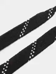 Черный шнурки хоккейные с пропиткой TSP WAXED HOCKEY LACES