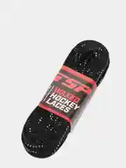 Черный шнурки хоккейные с пропиткой TSP WAXED HOCKEY LACES