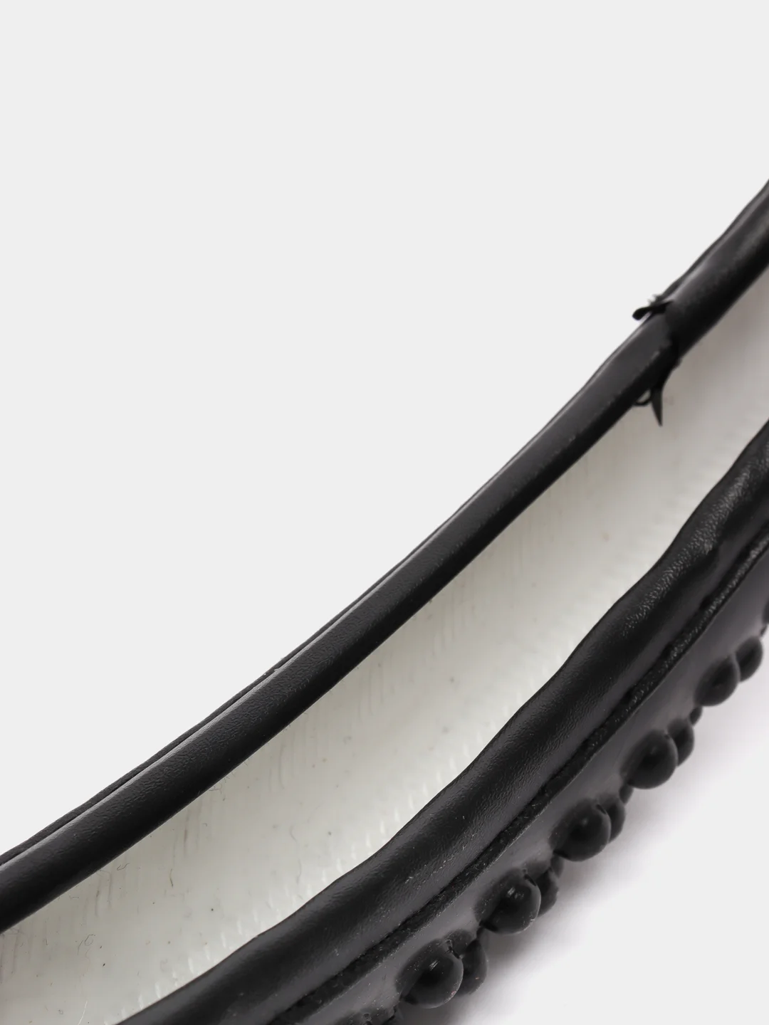 Оплетка на руль (чехол на руль)  SKYWAY Comfort-1 M Черная экокожа S01102043