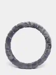 Оплетка на руль (чехол на руль) SKYWAY Arctic-1 M Серая искусственный мех S01107021