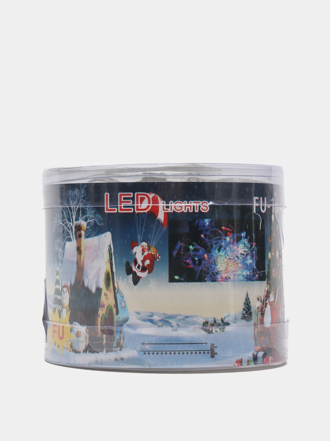 Белый гирлянда светодиодная 40LED 4М