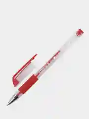 Ручка гелевая с грипом STAFF EVERYDAY, КРАСНАЯ, корпус прозрачный, 12 штук