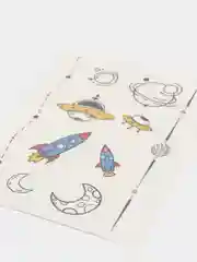 Переводные мини-тату MIMITOO "Космос"