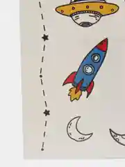 Переводные мини-тату MIMITOO "Космос"