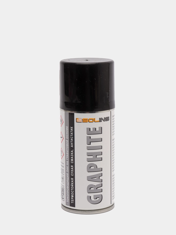 SOLINS GRAPHITE 200мл лак токопроводящий
