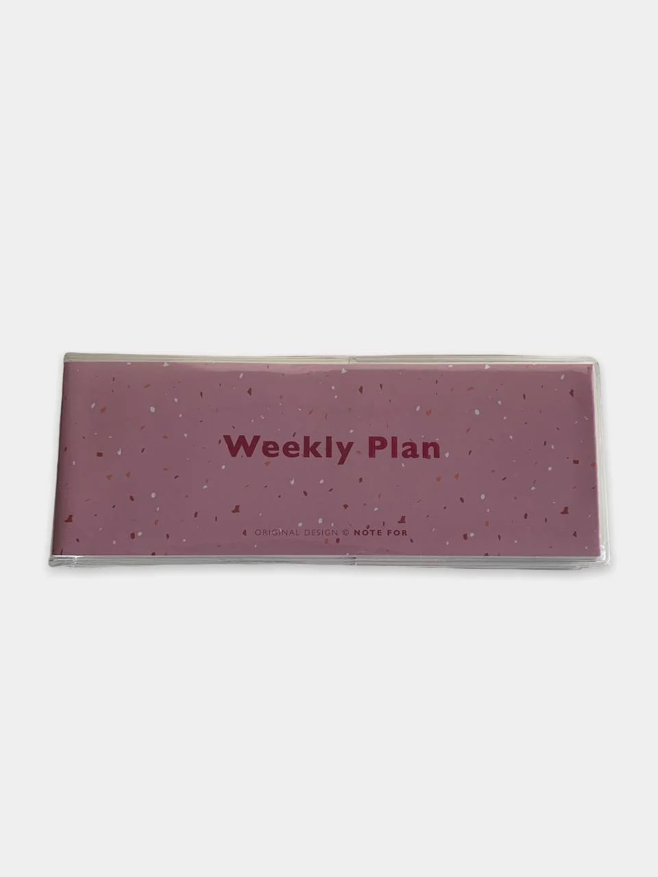 Конфетный ежедневник "Weekly plan" в обложке, 54 недели, 143 х 153 мм, 128 страниц