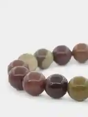 Браслет "Классика" из яшмы австралийской (Мукаит), 10мм