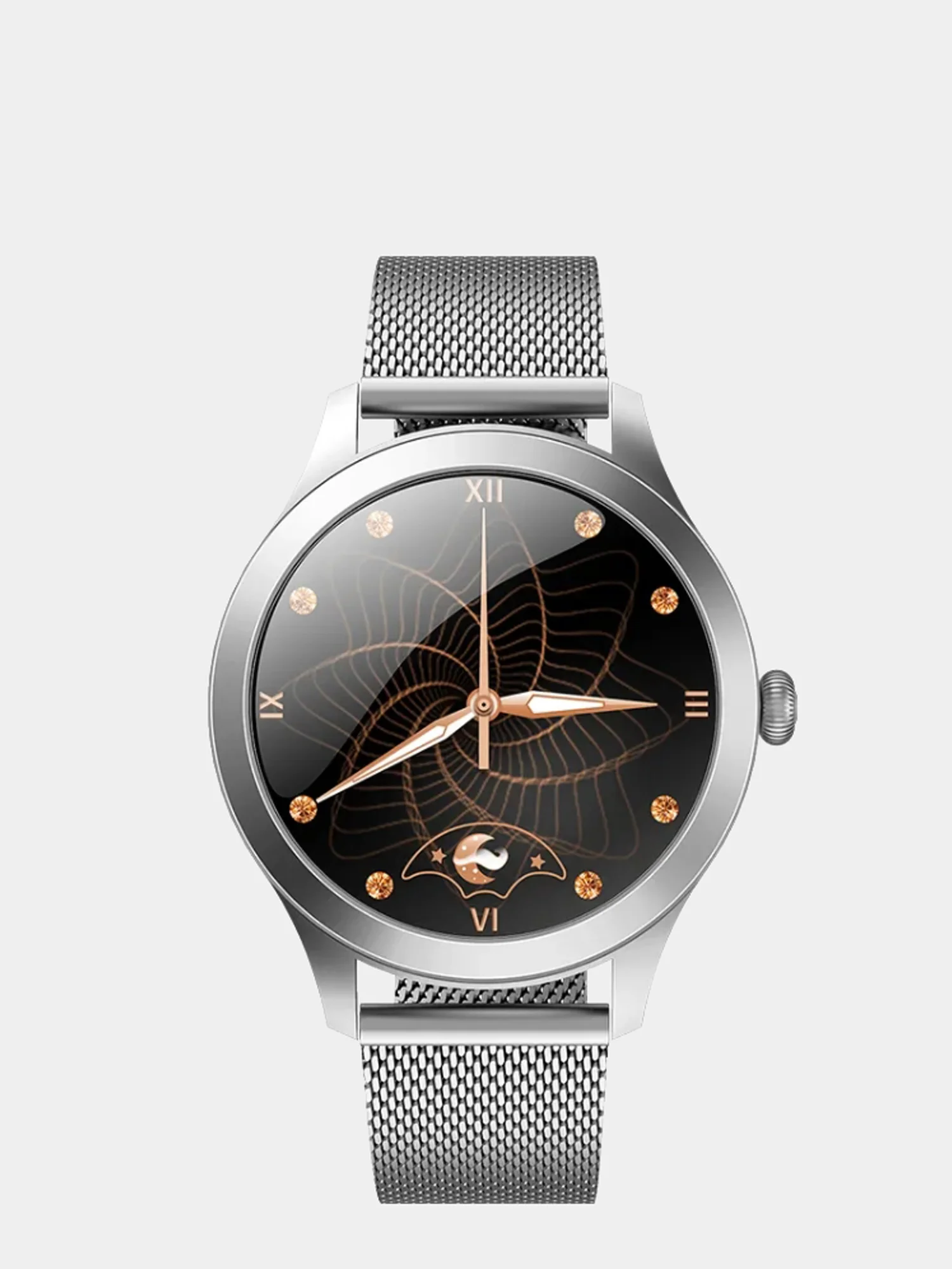 Серебряный женские смарт часы Smart Watch KingWear KW10 Pro