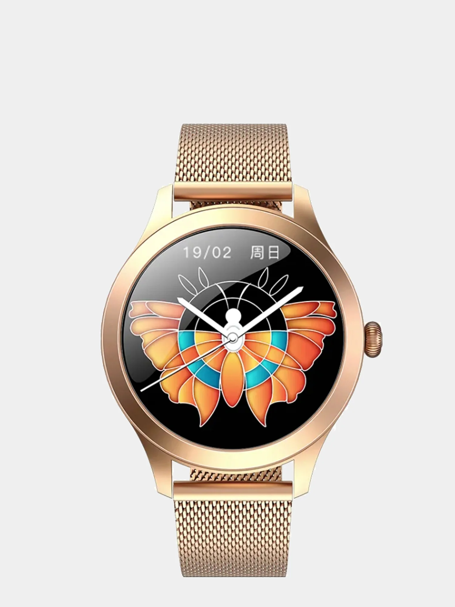 Золотой женские смарт часы Smart Watch KingWear KW10 Pro