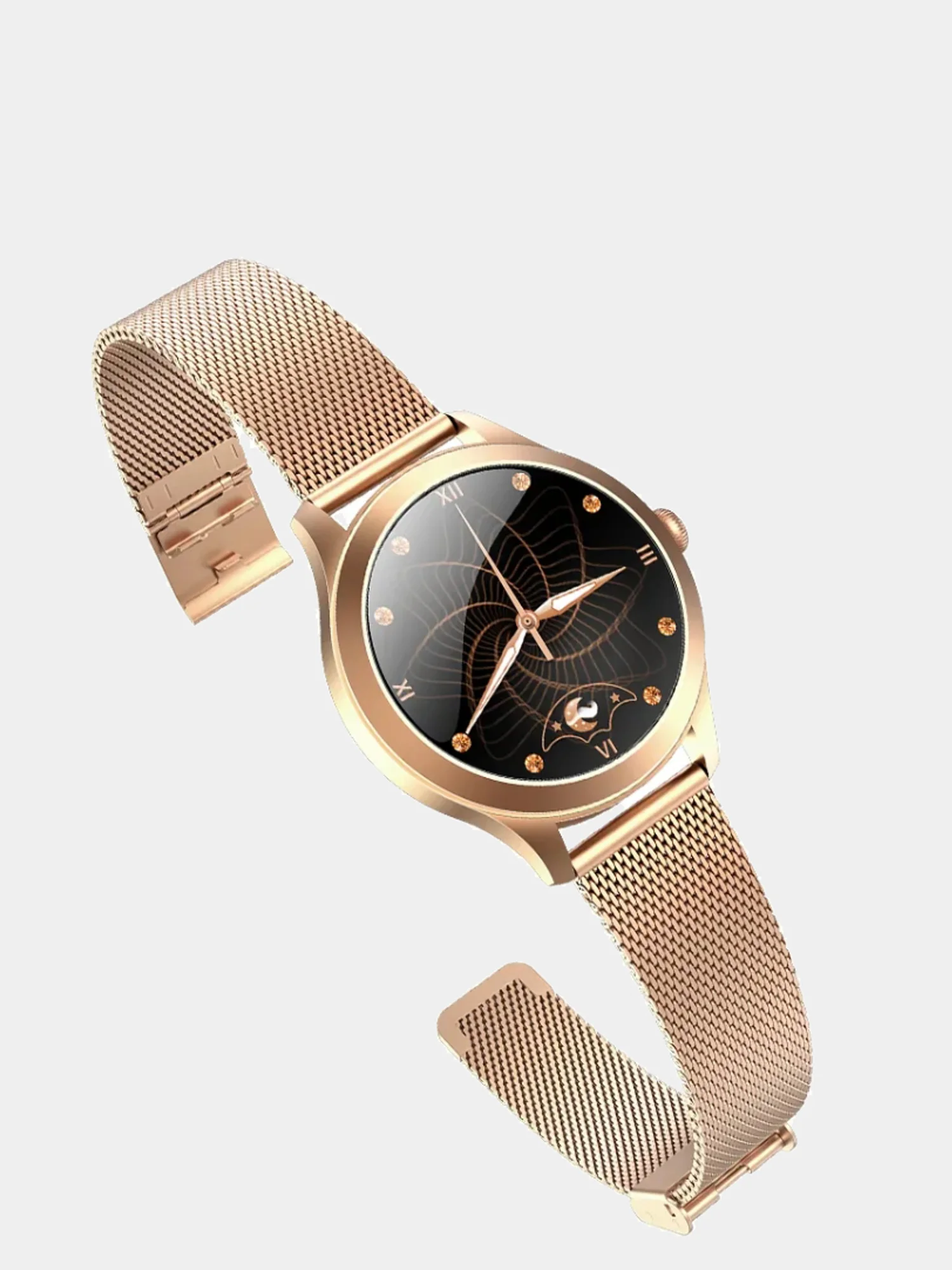 Золотой женские смарт часы Smart Watch KingWear KW10 Pro