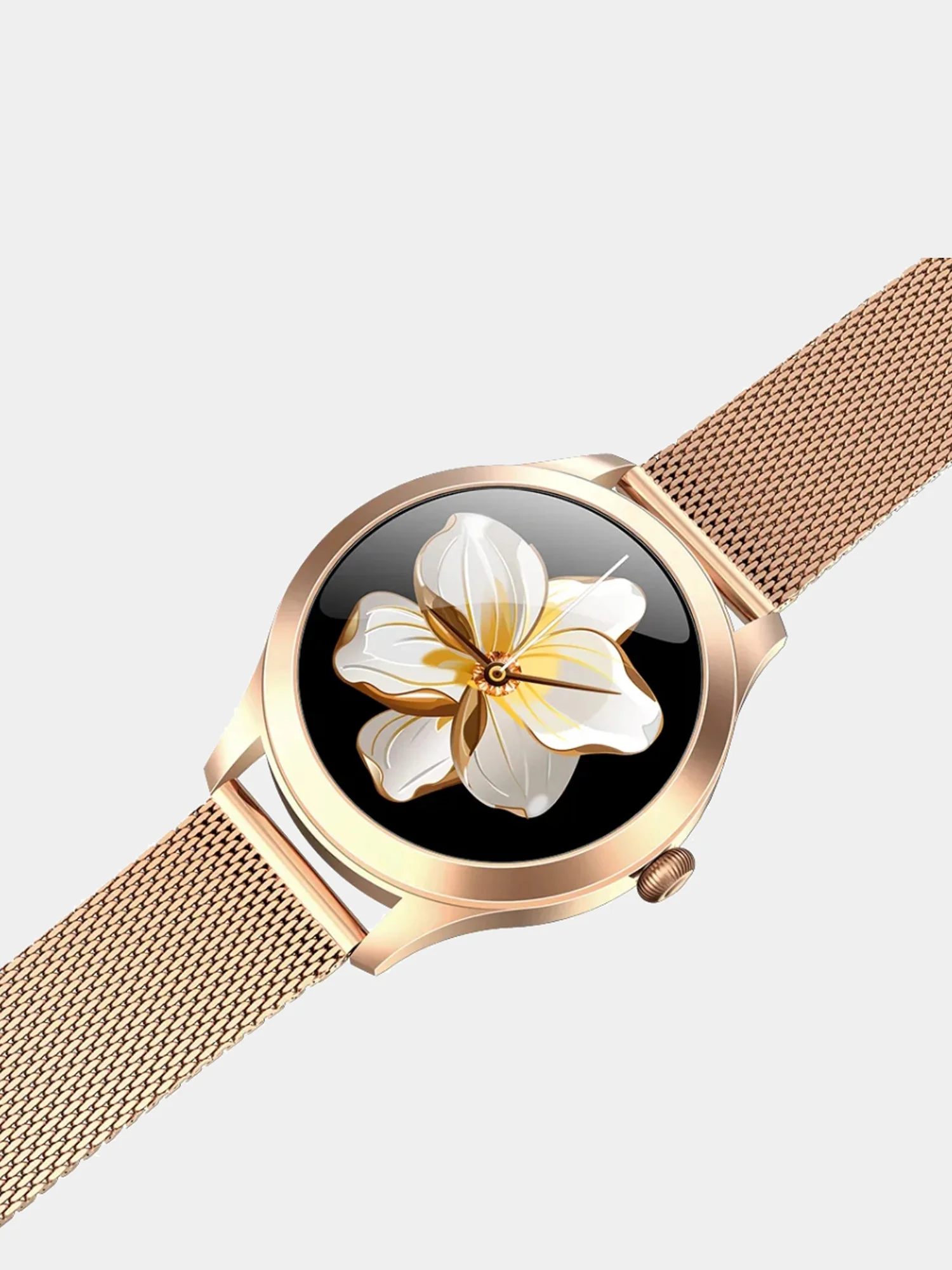 Золотой женские смарт часы Smart Watch KingWear KW10 Pro