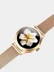 Золотой женские смарт часы Smart Watch KingWear KW10 Pro