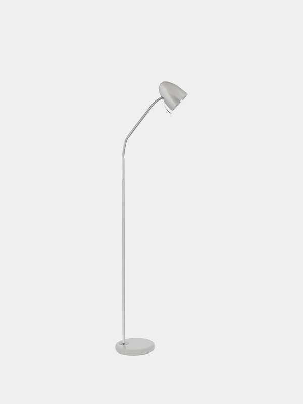 Светильник напольный торшер Camelion KD-309 C03, серебро, 230V, 40W, E27
