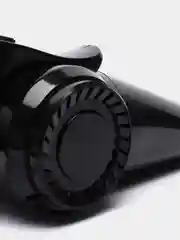 Серый пылесос автомобильный с подсветкой