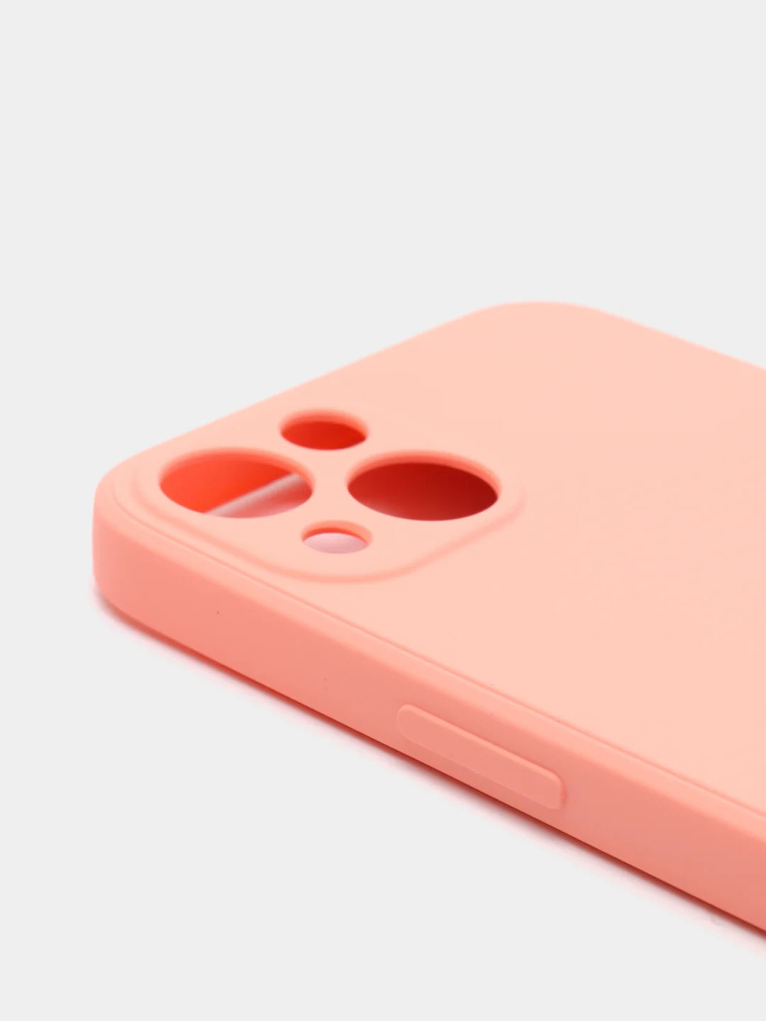 Розовый чехол для айфон (iPhone) 11 13 Pro Max 7 8 Plus X / XS XR / 12 Mini, силиконовый